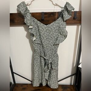 Green flower Sundress